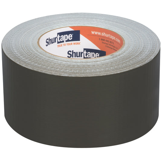 Shurtape PC 618 Performance Grade - Cloth Duct Tape - 72 mm W x 55 m L - Olive