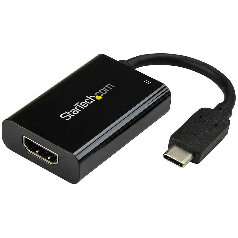 StarTech USB-C to HDMI Video Adapter with USB Power Delivery - 4K @ 60 Hz (CDP2HDUCP)