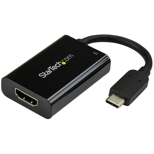 StarTech USB-C to HDMI Video Adapter with USB Power Delivery - 4K @ 60 Hz (CDP2HDUCP)
