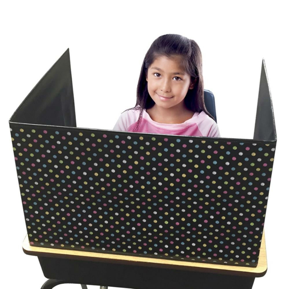 Écran de confidentialité pour salle de classe Chalkboard Brights, 22" l x 16" h x 14" p.