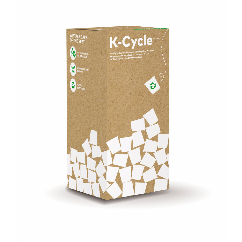 Boîte de recyclage en carton Keurig K-Cycle - Grande