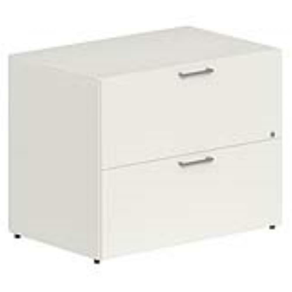 Lateral pedestal 2 drawers snow