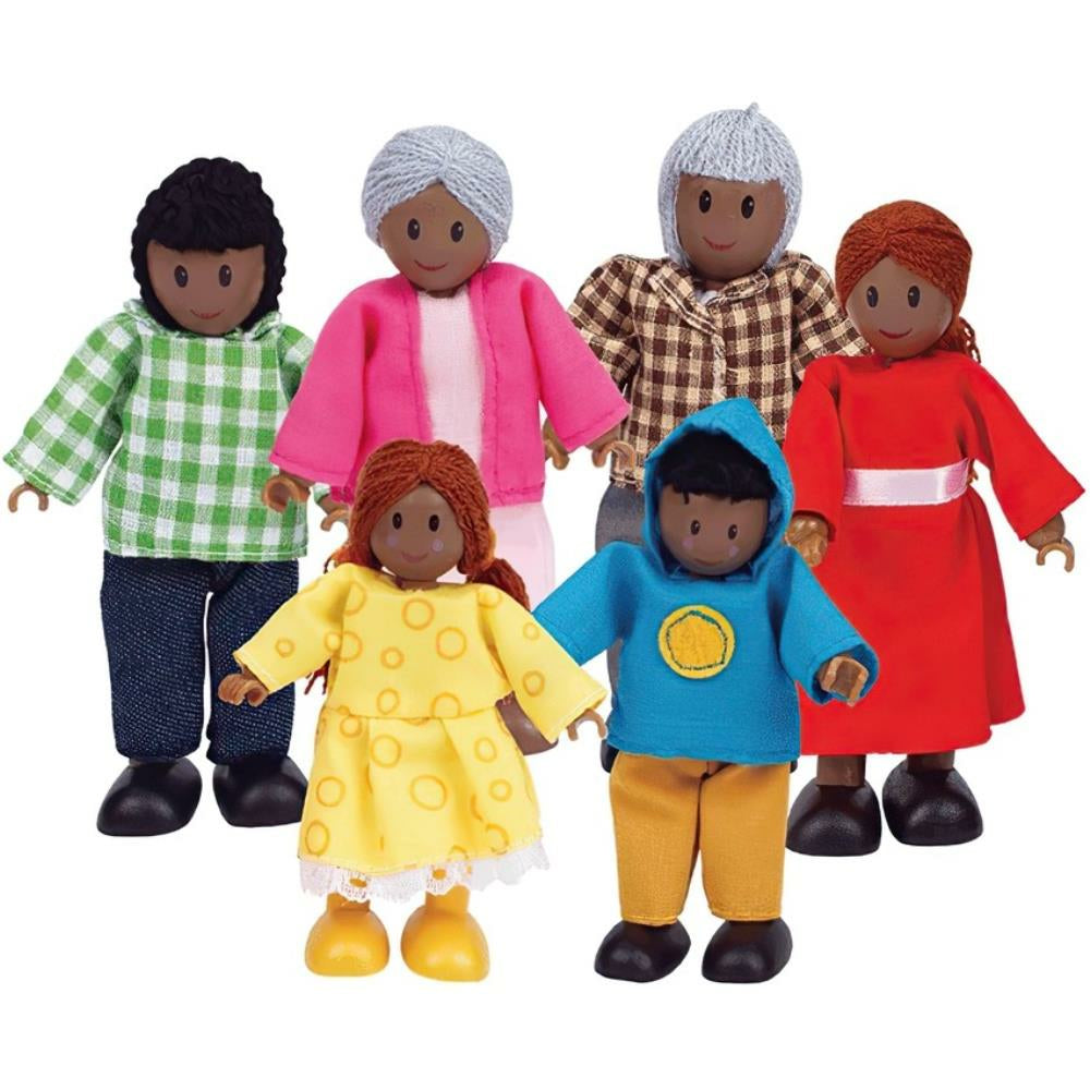 Happy Family, African American, 6/Set