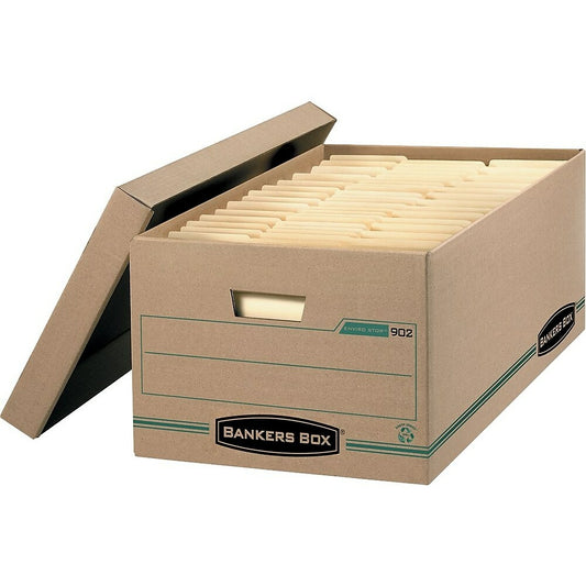 Boîte de rangement Bankers Box Enviro Stor format légal, paquet de 4