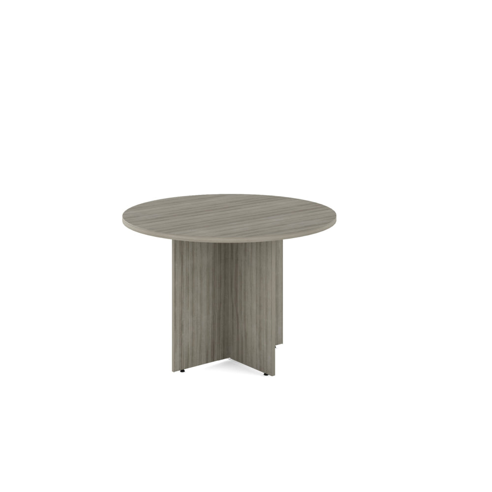 Table de conférence ronde Newland Offices to Go - 42 po - Gris clair