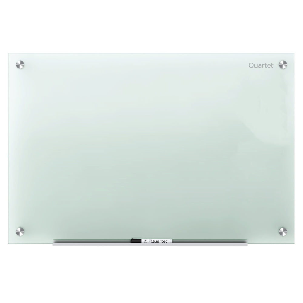 Quartet Infinity Non-Magnetic Glass Dry-Erase Board - Frosted - 48" W x 36" L
