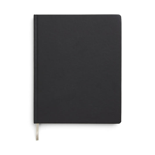 TRU RED Large Hard Cover Ruled Journal - Black