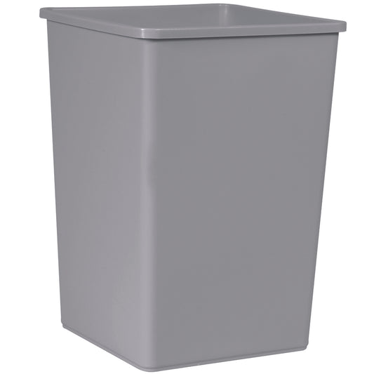 Conteneur carré Rubbermaid Commercial Untouchable - 132 L - Gris