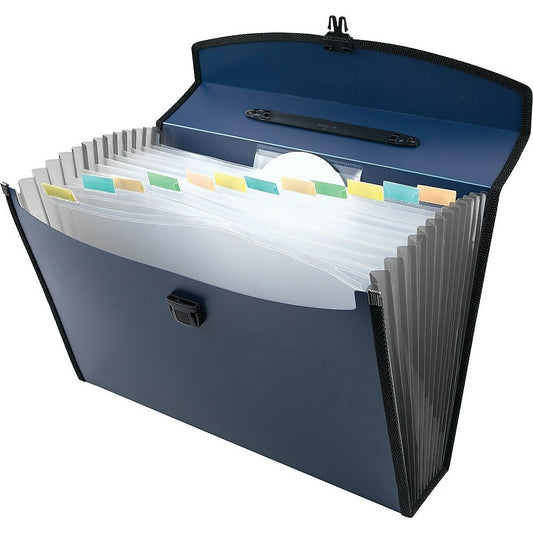 Classeur extensible portable Staples à 13 pochettes en polyéthylène - Format légal
