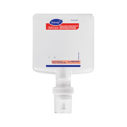Désinfectant instantané pour les mains Diversey Soft Care - 1,2 L - Paquet de 6