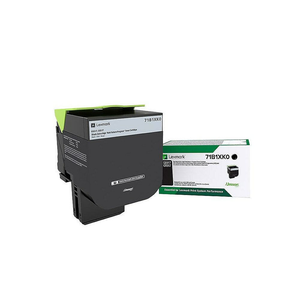 Lexmark CS/X517 Black Extra High Yield Return Program Toner Cartridge (71B1XK0)