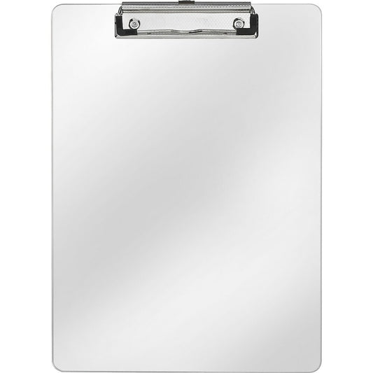 Staples Aluminum Letter Size Clipboard - 9" x 12" - Silver
