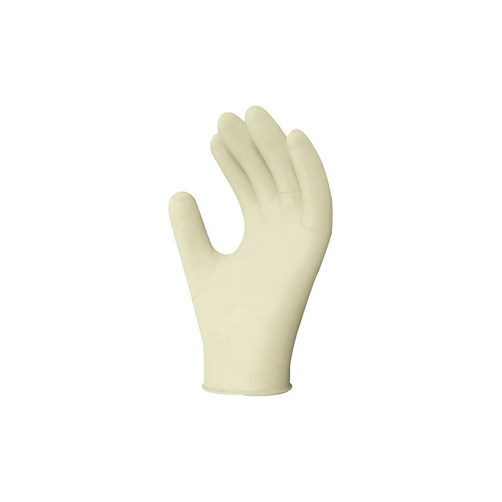 Ronco Latex Powder-Free Examination Gloves - Tan - Small - 100 Pack