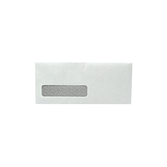 SupremeX Window Envelopes - #10 - 24lb White Wove - Security Artline - 4-1/2" x 9-1/2" - 100 Pack