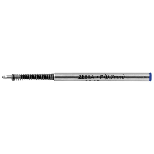 Recharges pour stylo Zebra Pen série F - F301 - F402 - F701 - Expandz - Bleu