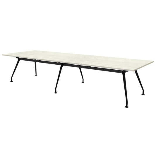 Heartwood HDL Innovations Upscale 10 person Rectangle Boardoom Table - Winter Wood Black