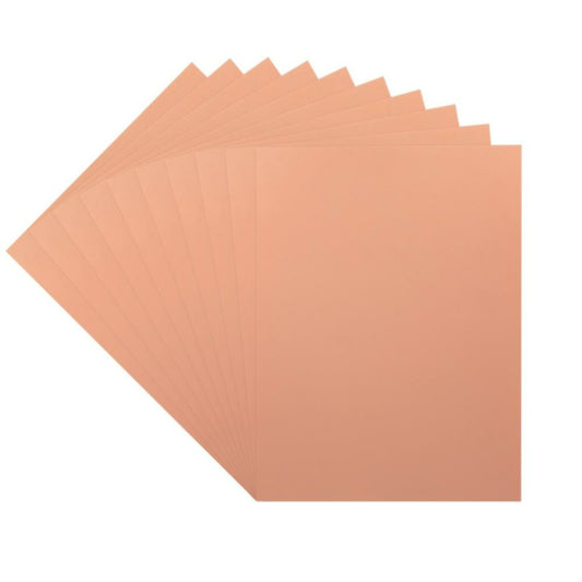 Peach Foam Sheets, 9" x 12", 10/pkg