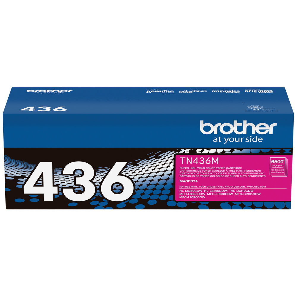 Brother TN436M Toner Cartridge, Super High Yield (TN436M)