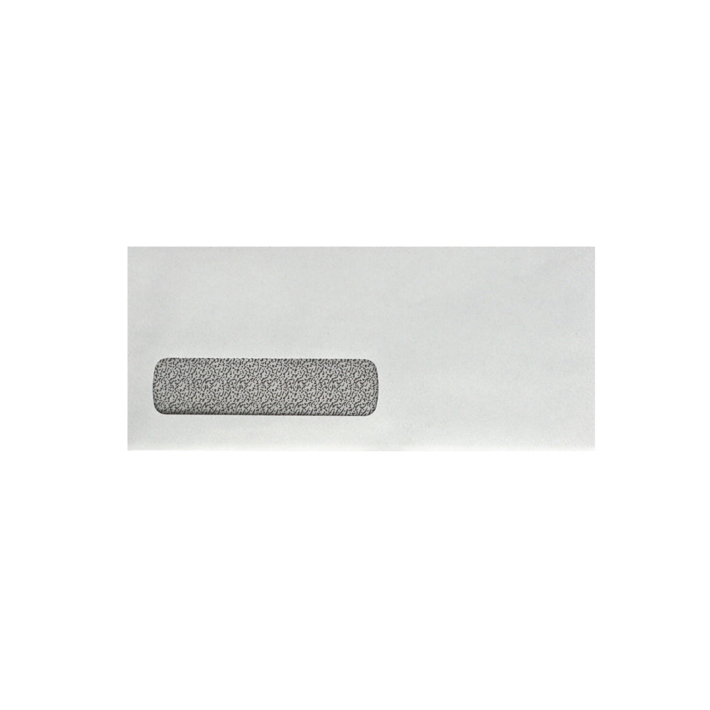 Enveloppes haute efficacité SupremeX à couture latérale extérieure - n° 10 - Rabat inversé - Fenêtre - 4-1/8" x 9-1/2" - Paquet de 500