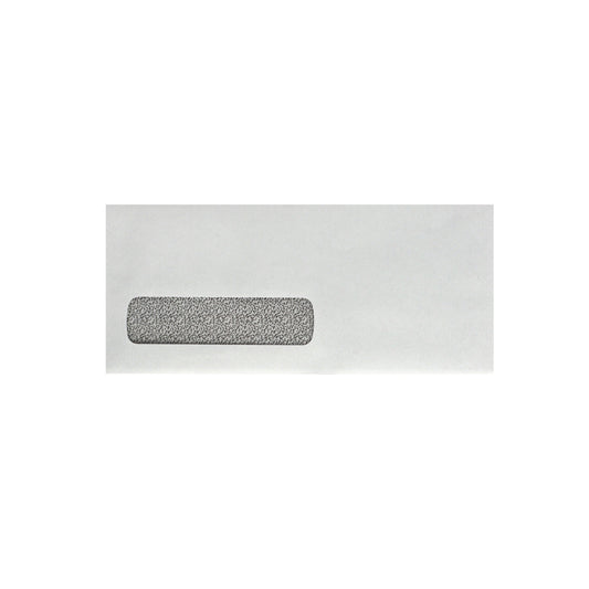 Enveloppes haute efficacité SupremeX à couture latérale extérieure - n° 10 - Rabat inversé - Fenêtre - 4-1/8" x 9-1/2" - Paquet de 500