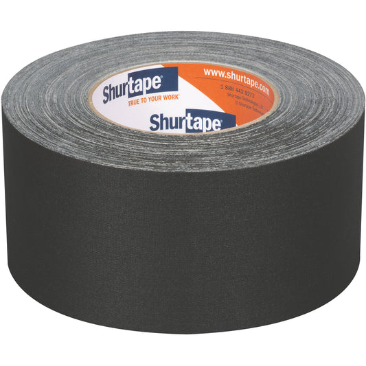 Shurtape P 628 Professional Grade - Gaffer's Tape - 72 mm W X 50 m L - Black