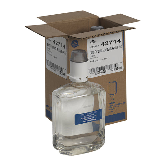Georgia-Pacific enMotion Dye & Fragrance Free Gen2 Moisturizing Foam Soap Dispenser Refill - 1200 mL - 2 Pack