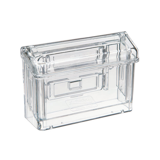 Porte-cartes de visite d'extérieur Deflecto Grab-A-Card - Transparent