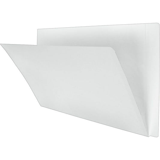 Pendaflex End Tab Ivory Folders with Reinforced Tab - Legal Size - 100 Pack