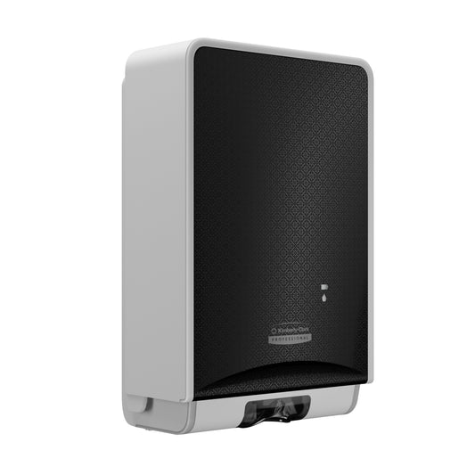 Kimberly-Clark Professional ICON Automatic Soap and Sanitizer Dispenser - with Black Mosaic Design Faceplate