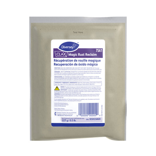 Diversey Clax Magic Rust Reclaim - 0.5 lb - 12 Pack