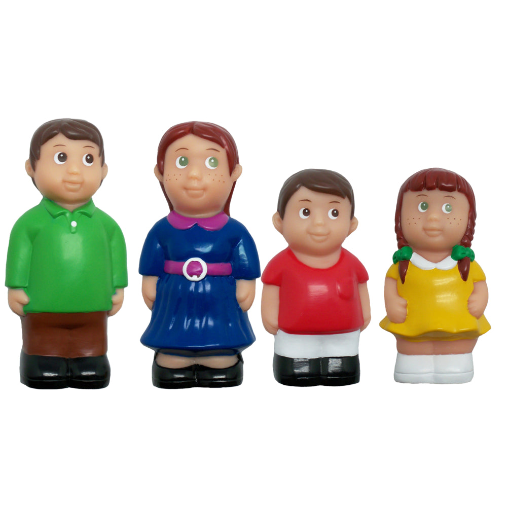 Get Ready Kids Caucasian Family 4-PIece Set