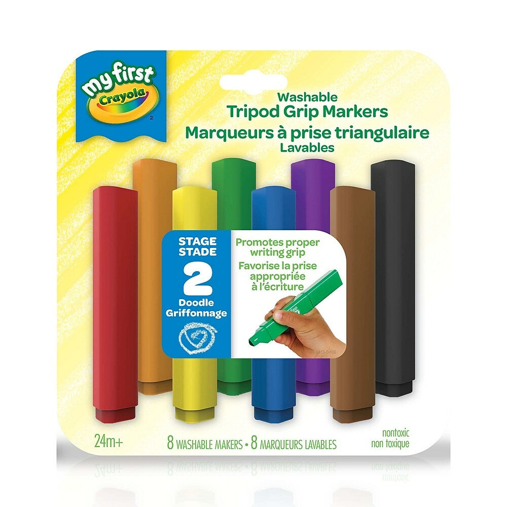 Crayola My First Crayola Markers, 8 Pack