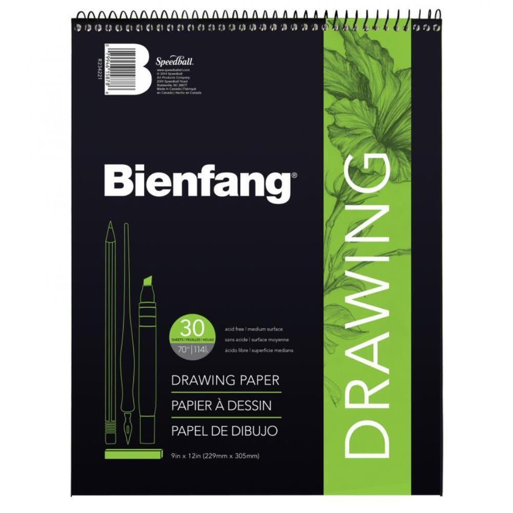 Speedball Art Products Bienfang - Bloc à dessin - 9" x 12" - 30 feuilles