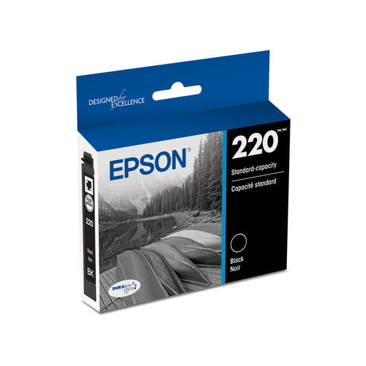 Epson T220 Ink Cartridge - Standard Capacity - Black