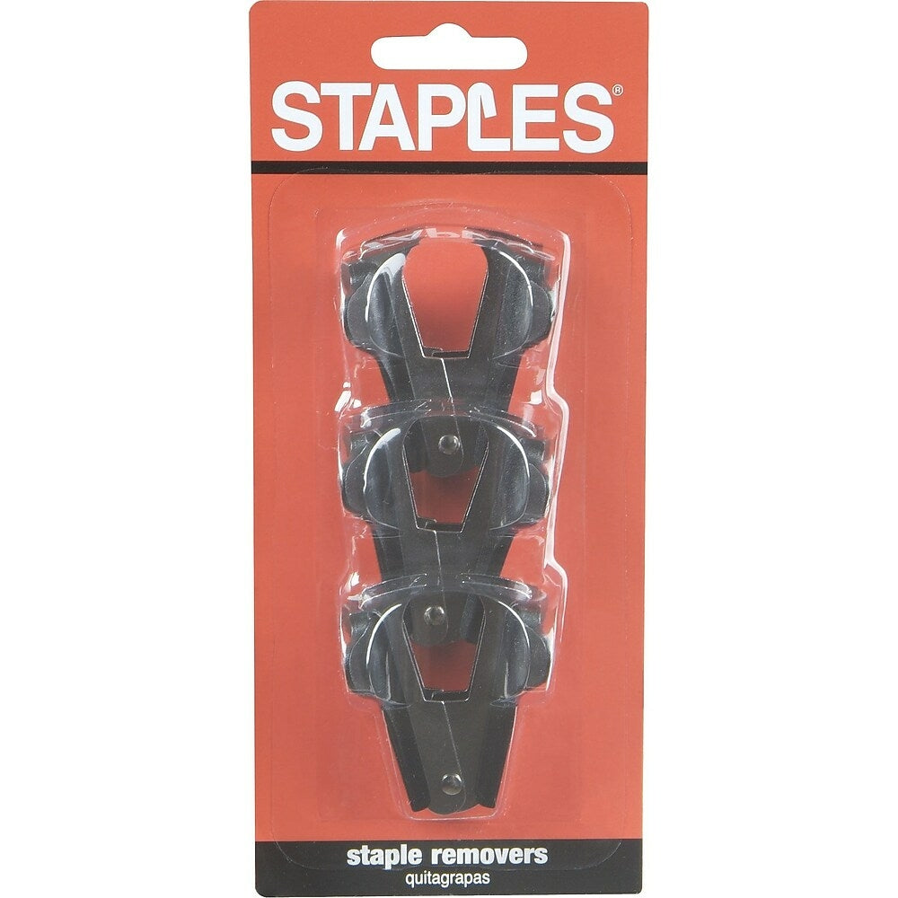 Extracteurs d'agrafes à griffes Staples - Lot de 3