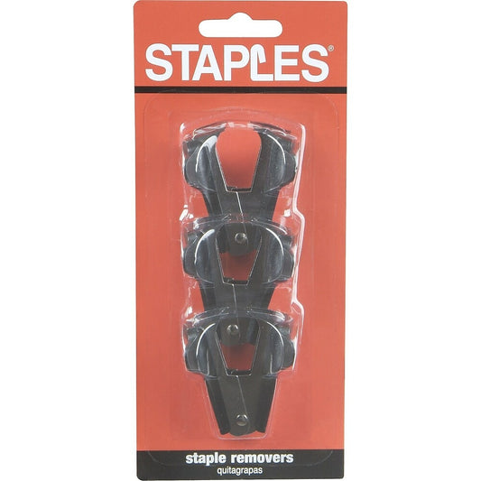 Extracteurs d'agrafes à griffes Staples - Lot de 3