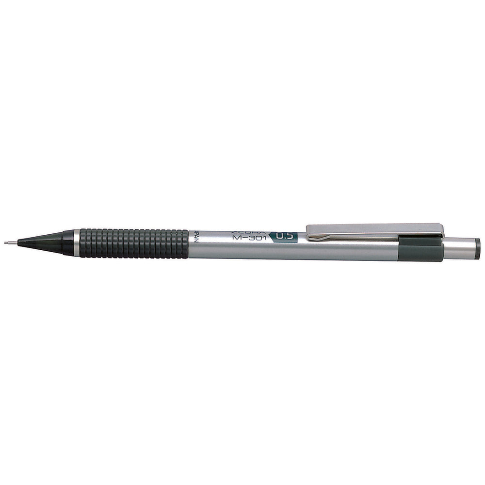 Zebra M-301 Mechanical Pencil - 0.5mm - Stainless Steel Barrel