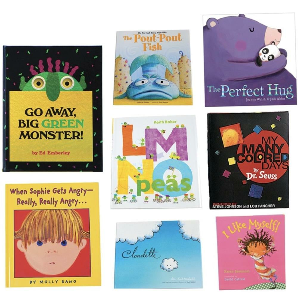 Constructive Playthings Feelings and Emotions Storybooks, Hardcover, Set of 8