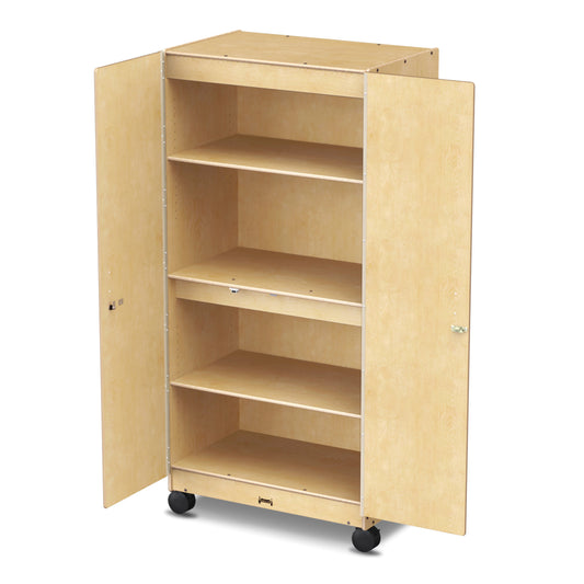 Jonti-Craft Mobile Hideaway Storage Cabinet