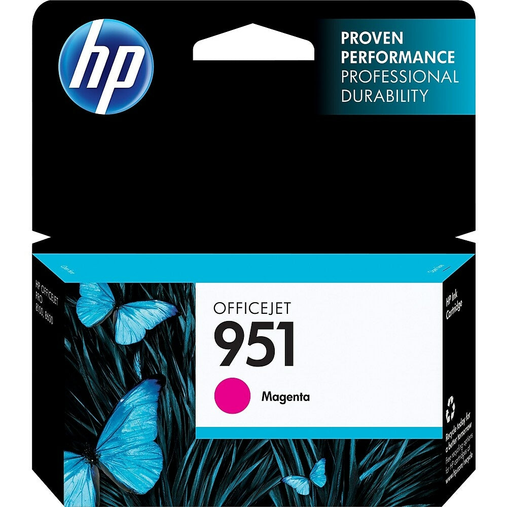 HP 951 Magenta Original Ink Cartridge (CN051AN)