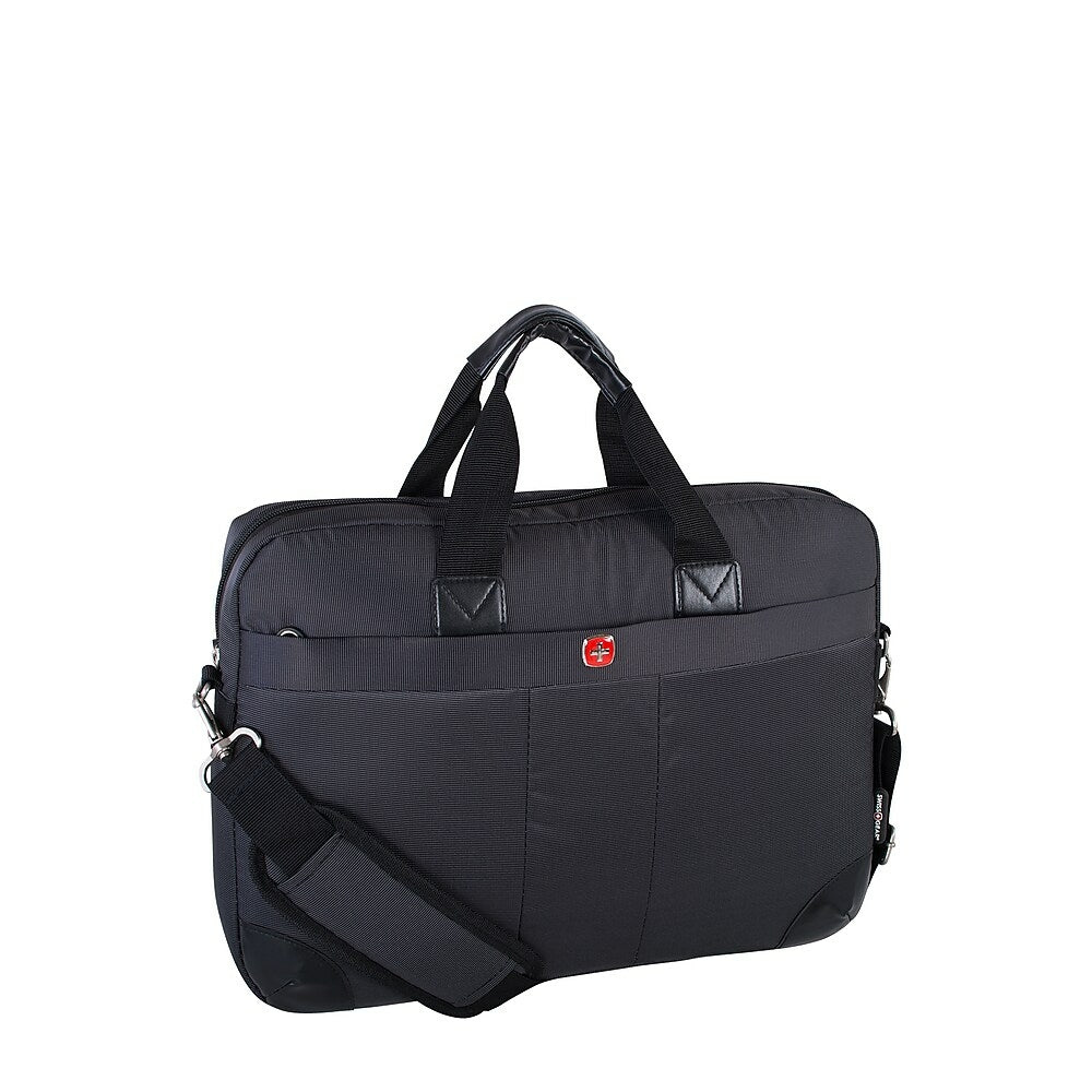 Sacoche ultra-fine pour ordinateur portable 15,6" Swissgear SWA0936 avec compartiment de chargement, noir
