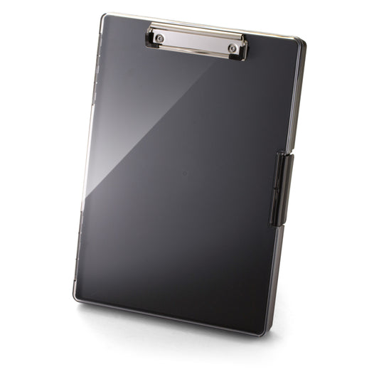 Officemate Clearview Clipboard Storage Box - Black