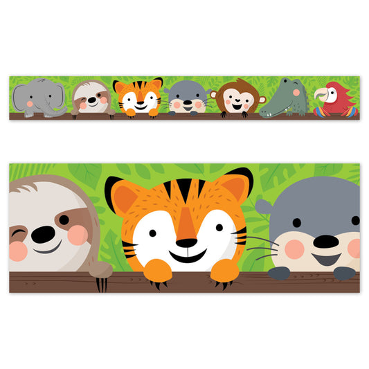 Creative Teaching Press Jungle Friends EZ Border