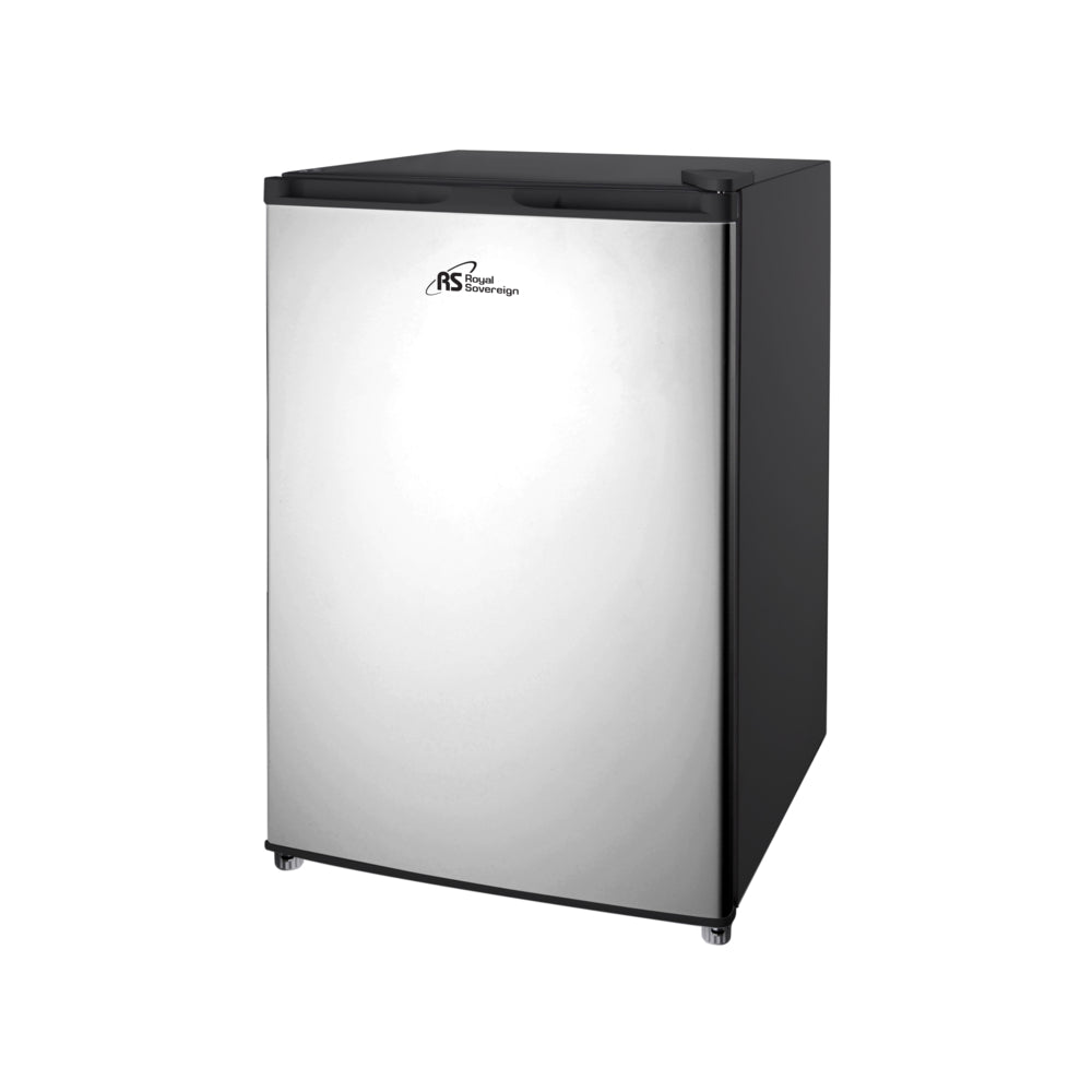 Réfrigérateur compact Royal Sovereign - 4,5 pi³ - Noir/Acier inoxydable