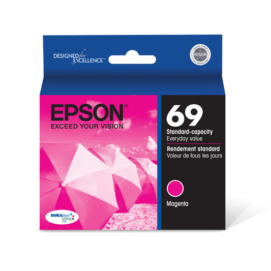 Cartouche d'encre Epson T069 - Capacité standard - Magenta