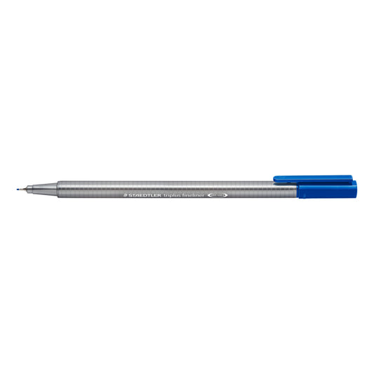 Staedtler triplus Fineliner - pointe 0,3 mm - Bleu