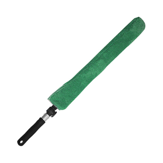 Globe Commercial Microfiber Green Duster Set