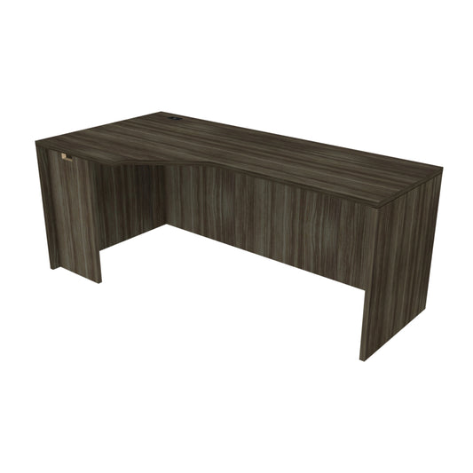Heartwood Extended Right Corner - Grey Dusk Finish