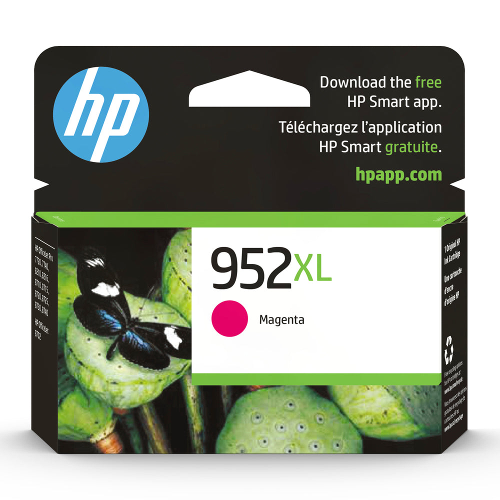 HP 952XL Magenta High Yield Original Ink Cartridge (L0S64AN)