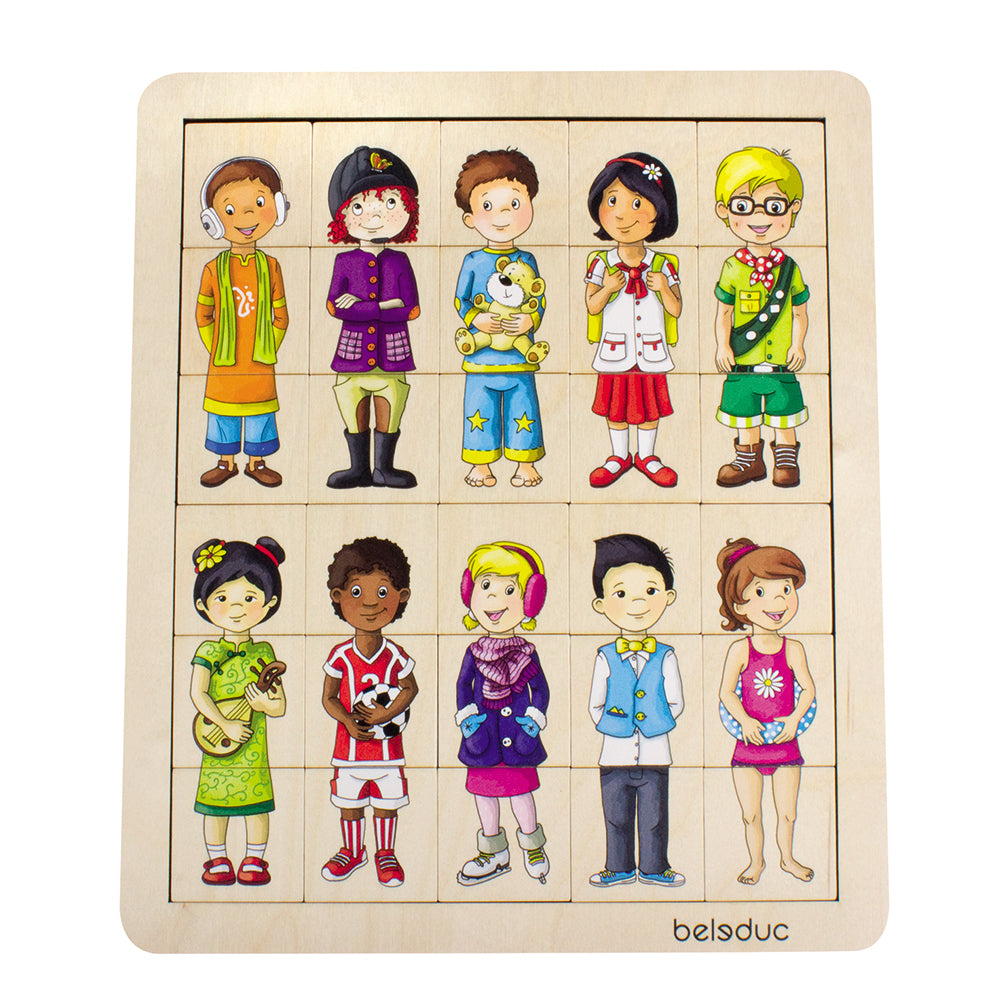 Beleduc Match &amp; Mix « Enfants »